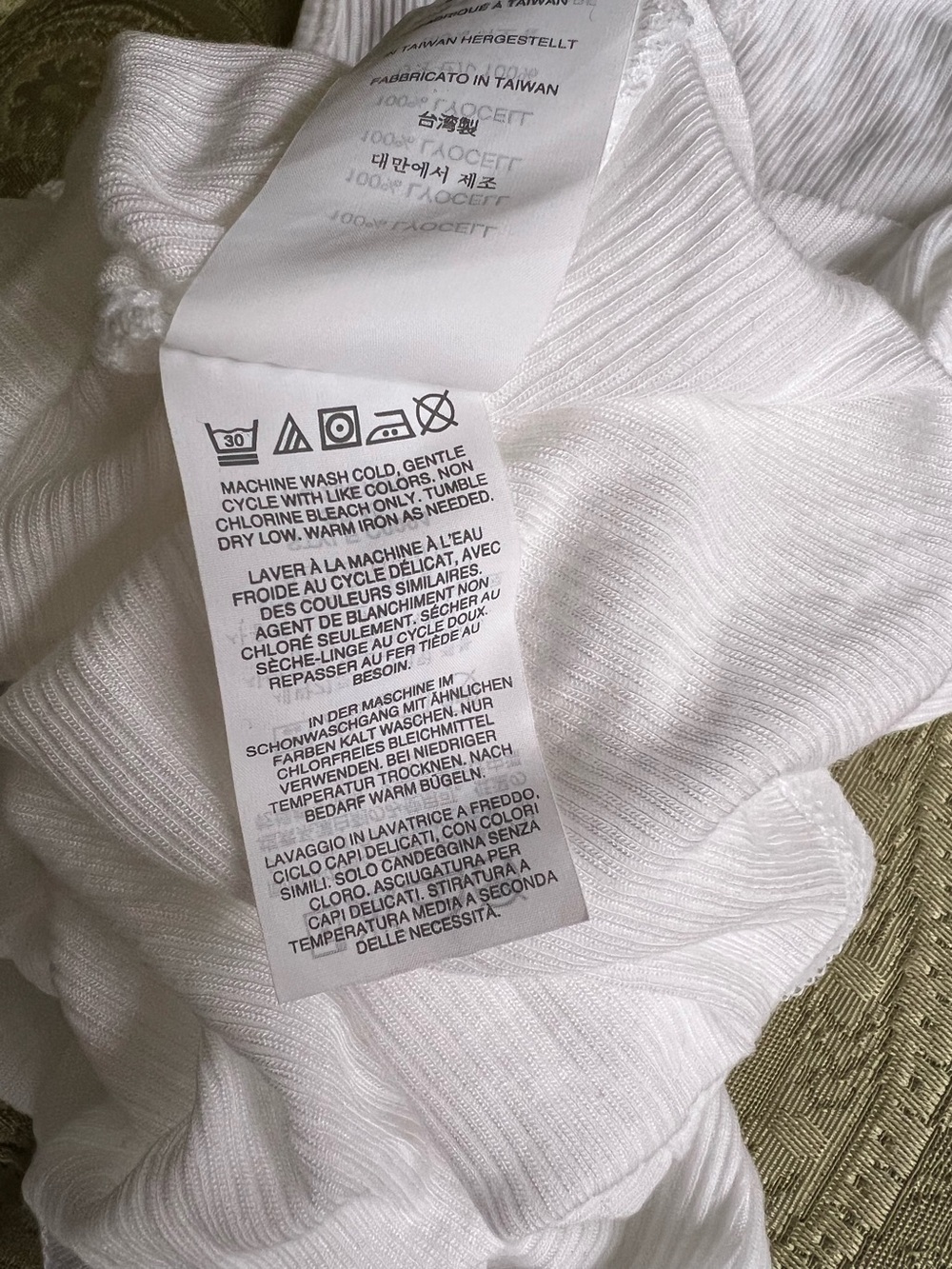 J. Crew Ribbed Tank Size Large - Picture 7 of 8